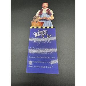 Wizard Of Oz Bookmark Dorothy Toto Quote Collectible Movie Gift Book‎ Lover